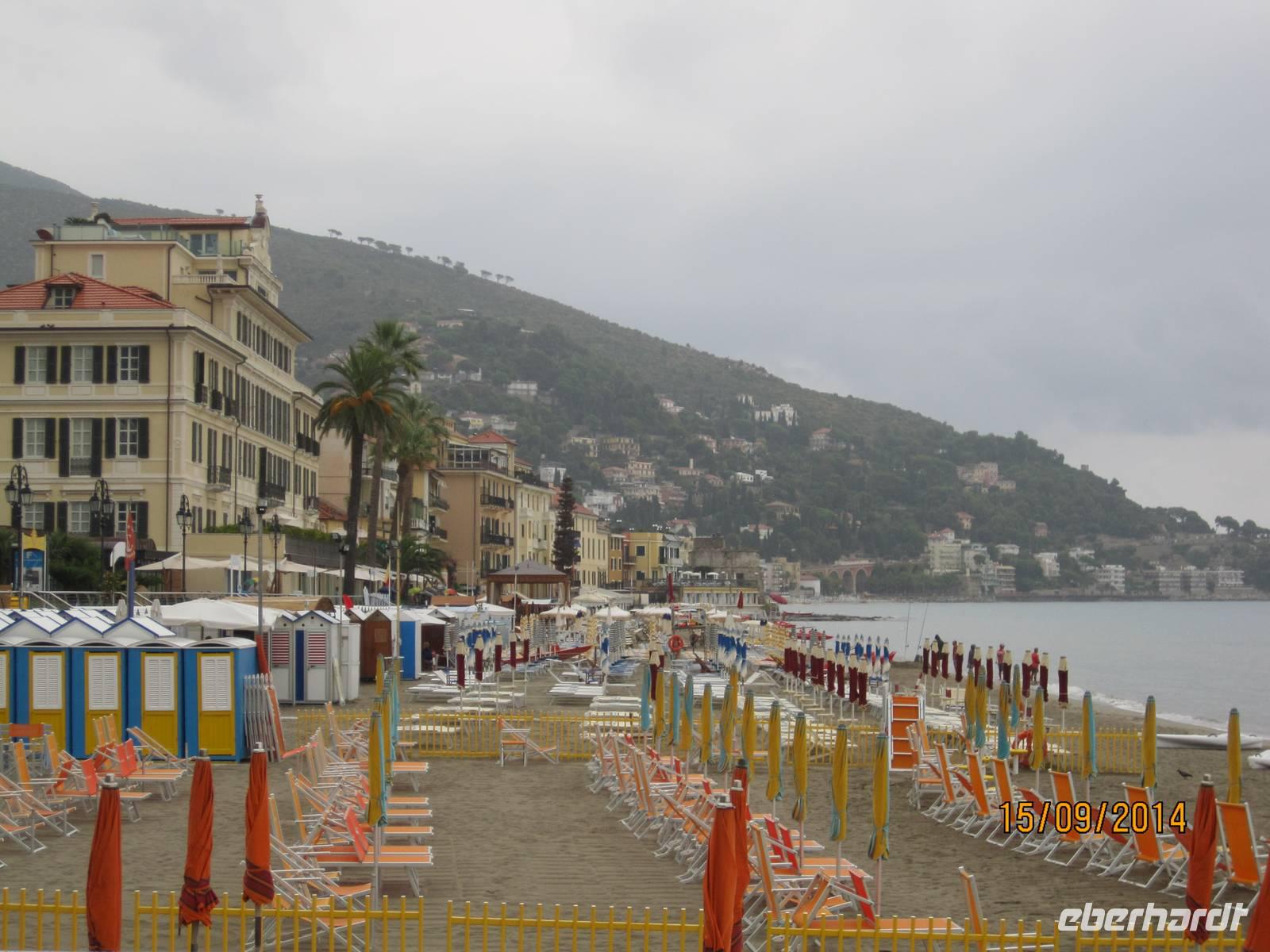Alassio Strand &ndash; &copy; Wilfried Briol (Eberhardt TRAVEL)