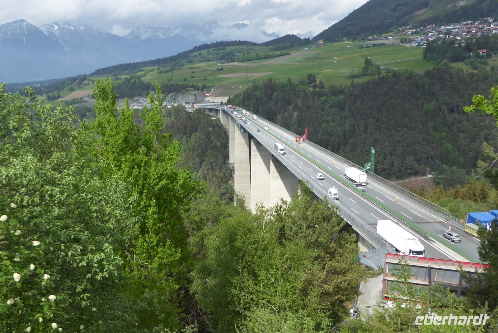 Tag 1 13.05.2022 Anreise, Europabrücke &ndash; &copy; Gabriele Sauer (Eberhardt TRAVEL)
