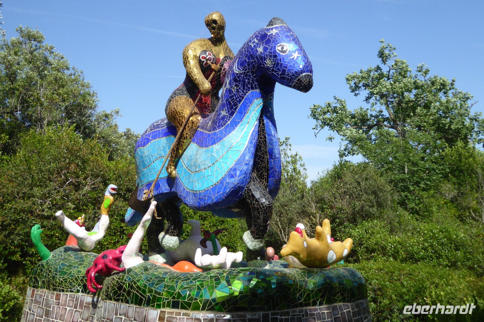 Tag 5 17.05.2022 Tarotgarten   &ndash; &copy; Gabriele Sauer (Eberhardt TRAVEL)