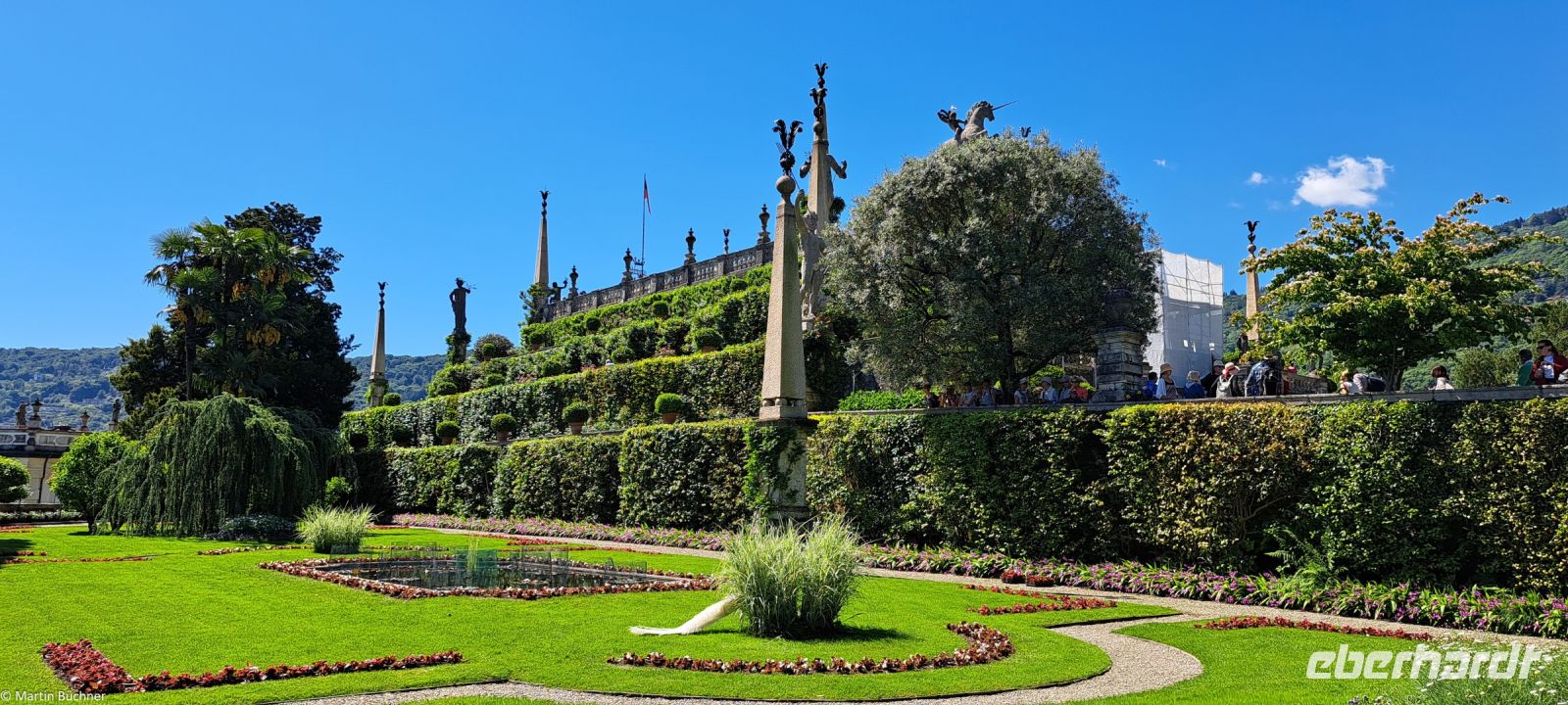 Lago Maggiore - Borromäische Inseln - Isola Bella - Der italienische Garten &ndash; &copy; Martin Büchner (Eberhardt TRAVEL)