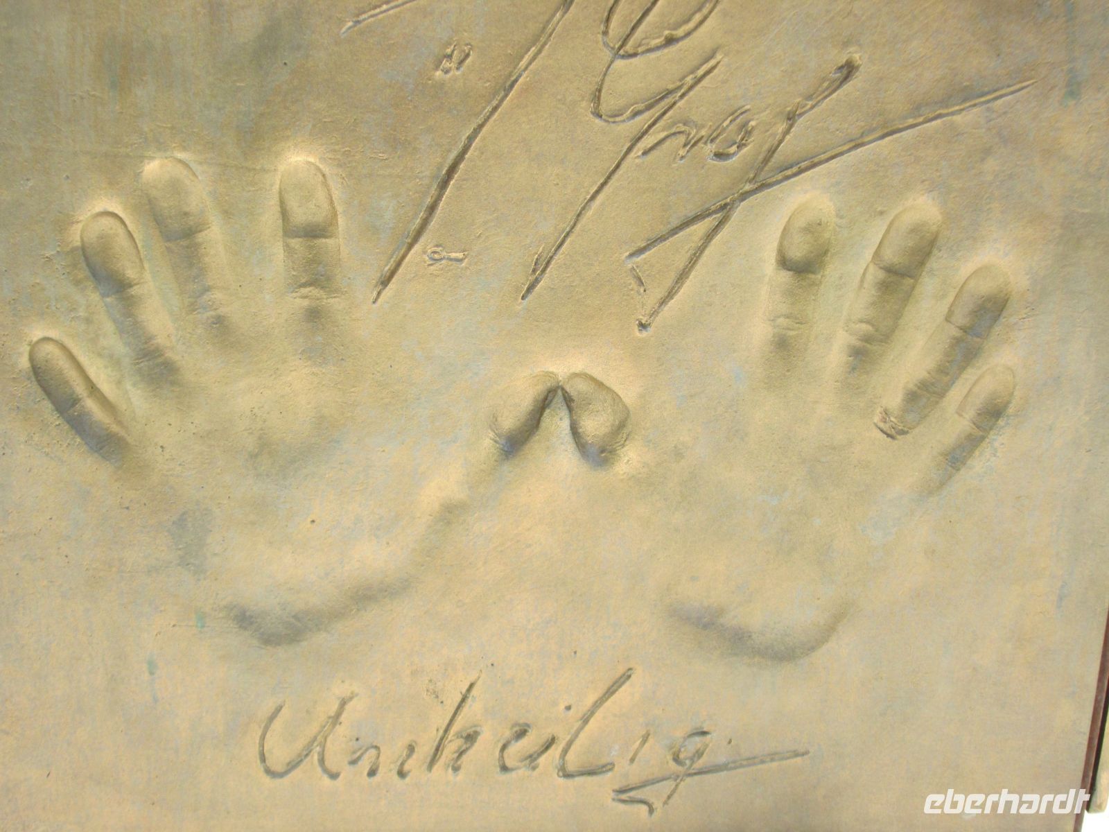 Walk of Fame: der Graf von Unheilig &ndash; &copy; Heike Heinen (Eberhardt TRAVEL)