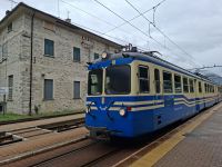 Centovallibahn am Bahnhof Re
