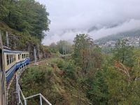 Fahrt mit der Centovallibahn von Re nach Domodossola...