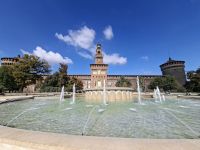 Maiand (Castello Sforzesco bzw. Sforza-Schloss)