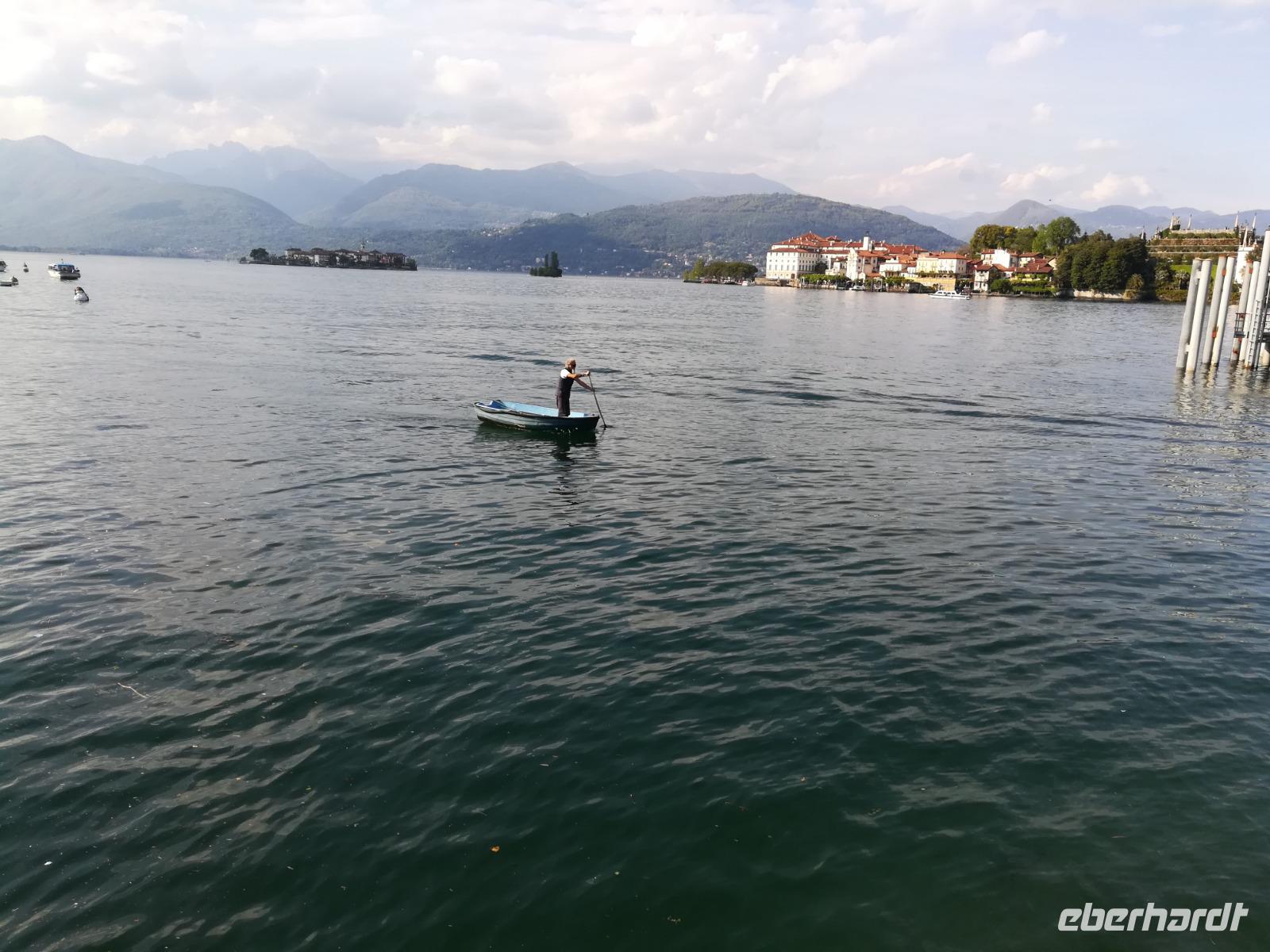 Abendstimmung am Lago Maggiore. &ndash; &copy; Gerd Pierschek (Eberhardt TRAVEL)