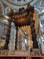 Petersdom - Berninis Baldachin-Ziborium &ndash; &copy; Katrin Deutschbein (Eberhardt TRAVEL)