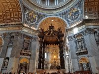 Petersdom - Berninis Baldachin-Ziborium &ndash; &copy; Katrin Deutschbein (Eberhardt TRAVEL)