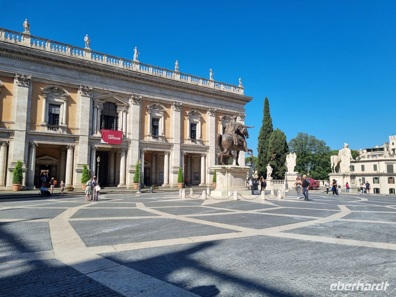 Rom - Kapitolsplatz &ndash; &copy; Katrin Deutschbein (Eberhardt TRAVEL)