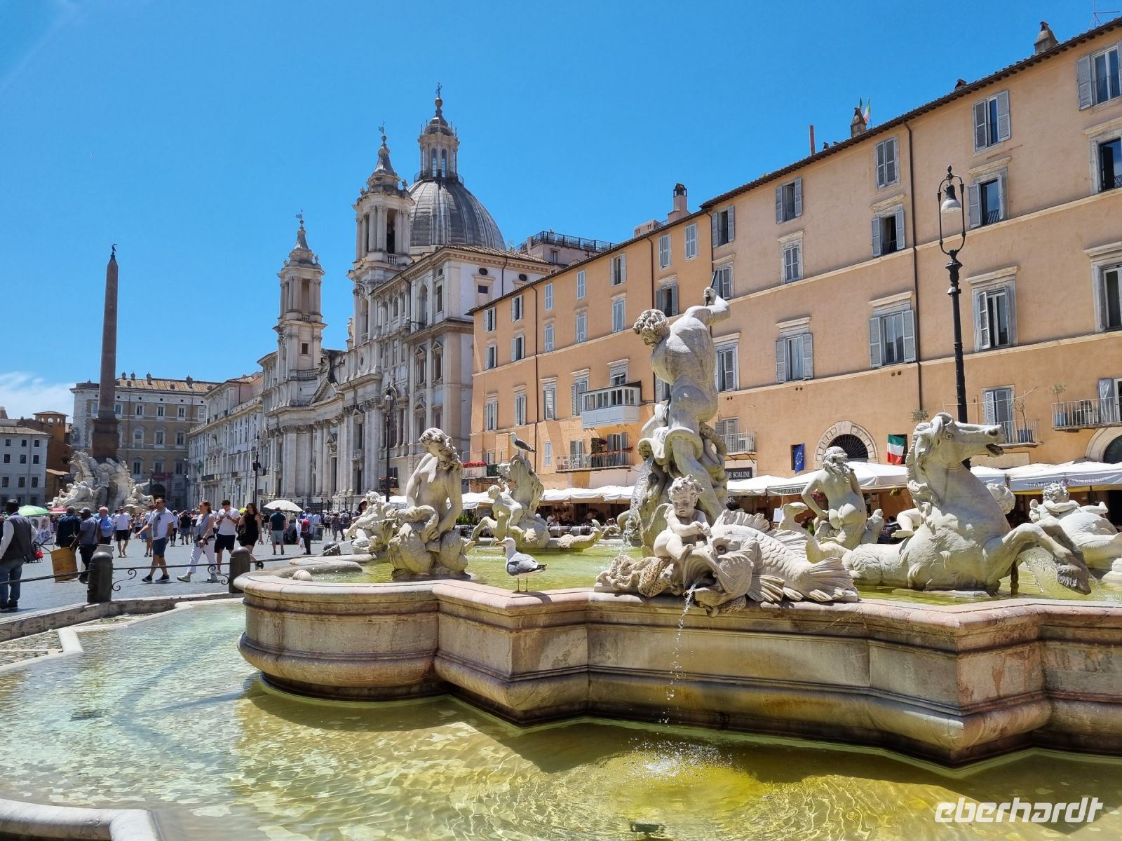 Rom - Piazza Navona &ndash; &copy; Katrin Deutschbein (Eberhardt TRAVEL)