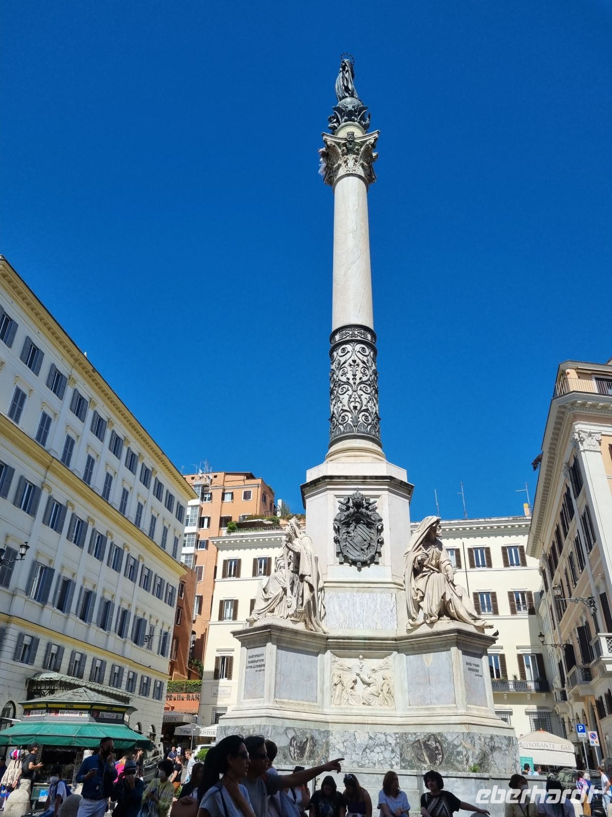 Rom - Säule der Unbefleckten Empfängnis &ndash; &copy; Katrin Deutschbein (Eberhardt TRAVEL)