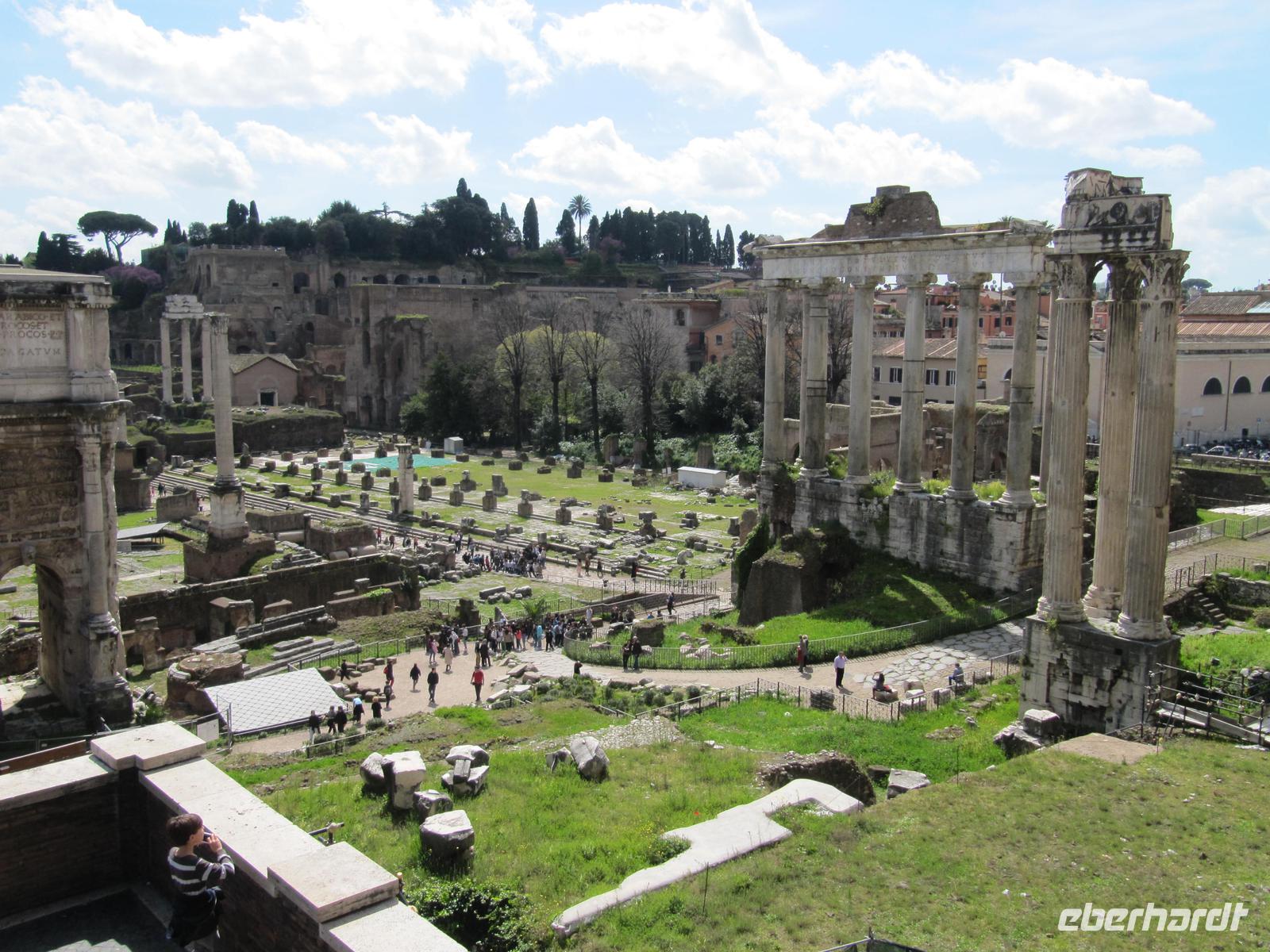 Rom Forum Romanum &ndash; &copy; Petra Sauer (Eberhardt TRAVEL)