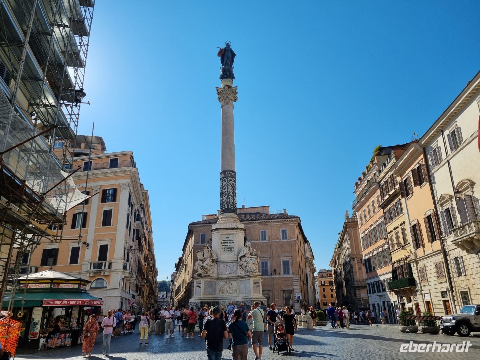 Rom - Säule der Unbefleckten Empfängnis &ndash; &copy; Katrin Deutschbein (Eberhardt TRAVEL)