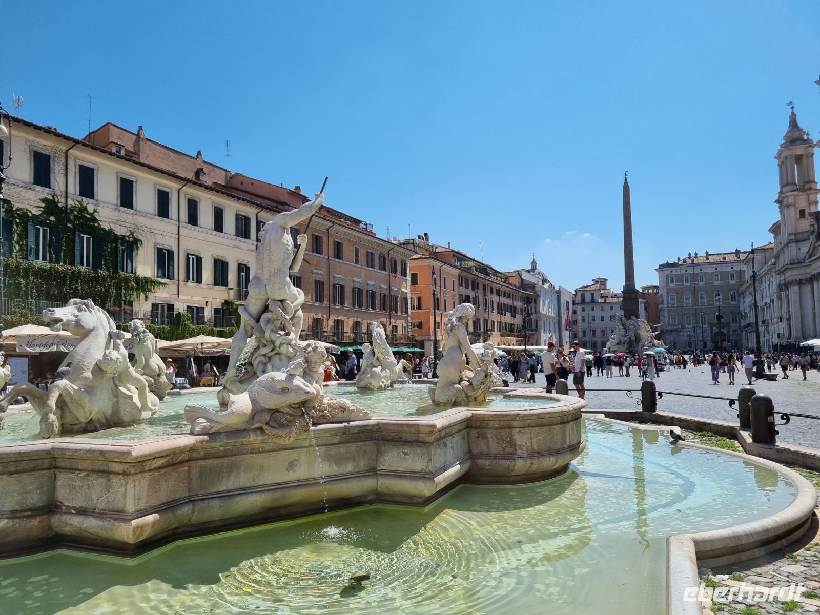 Rom - Piazza Navona (Neptunbrunnen) &ndash; &copy; Katrin Deutschbein (Eberhardt TRAVEL)