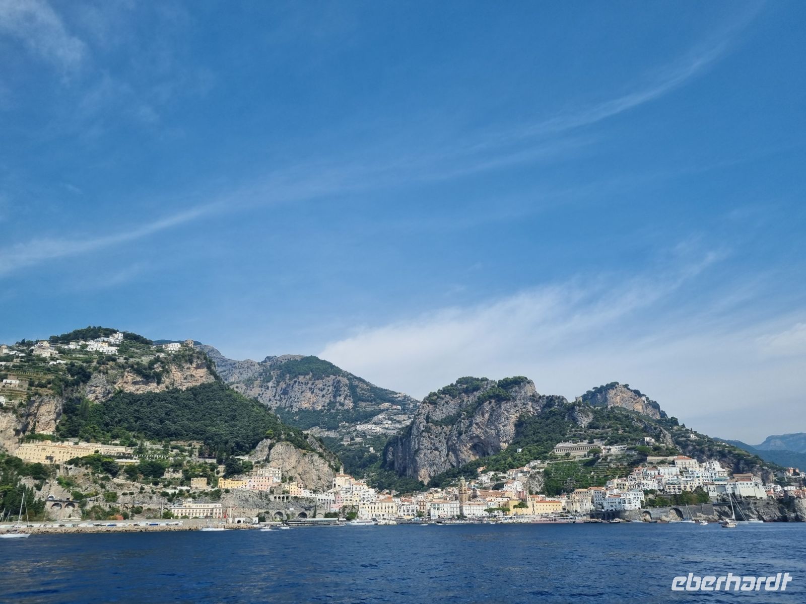 Amalfiküste - Schifffahrt von Positano nach Amalfi... &ndash; &copy; Katrin Deutschbein (Eberhardt TRAVEL)