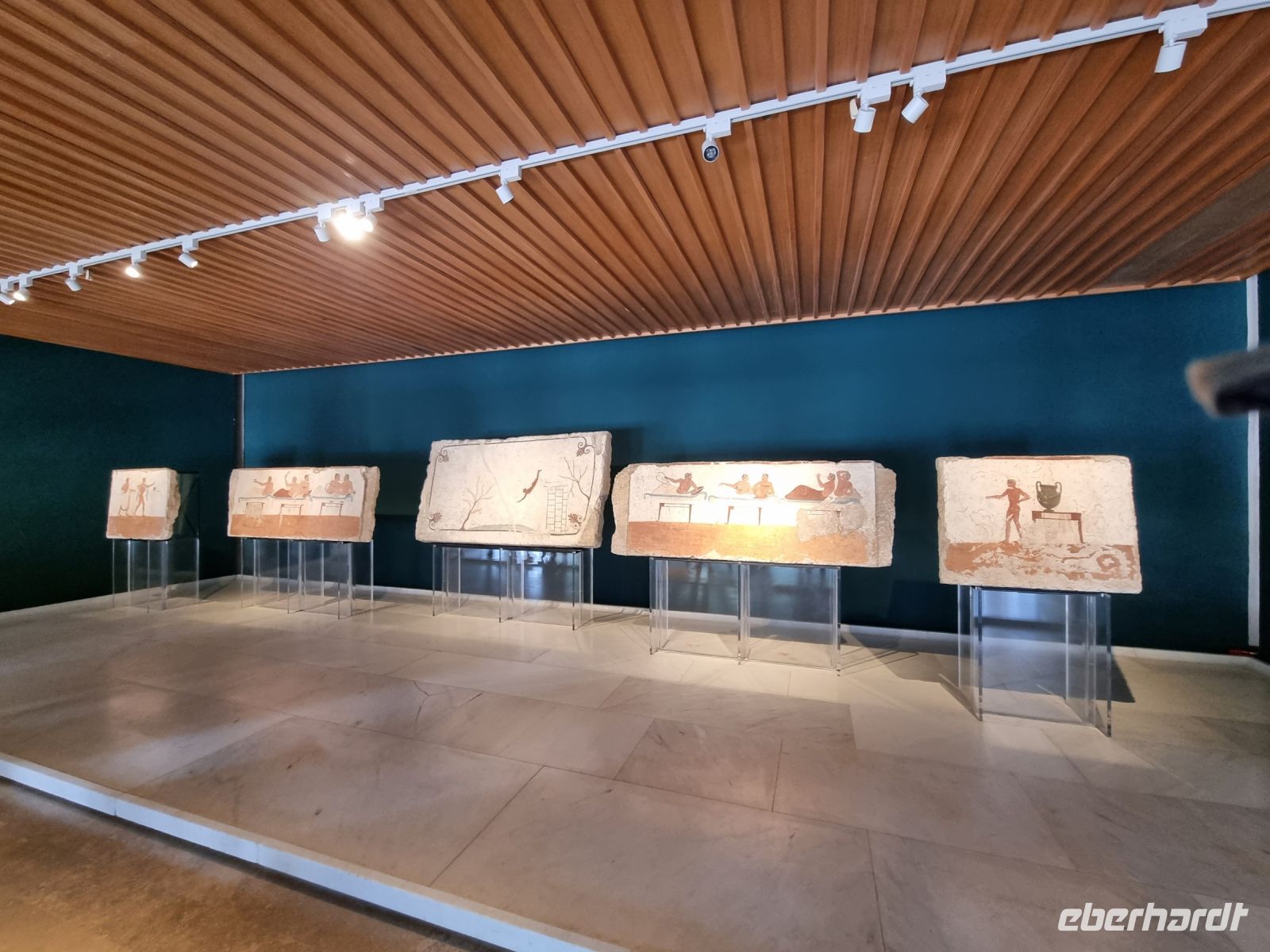 Paestum - Archäologisches Museum (Grab des Tauchers) &ndash; &copy; Katrin Deutschbein (Eberhardt TRAVEL)