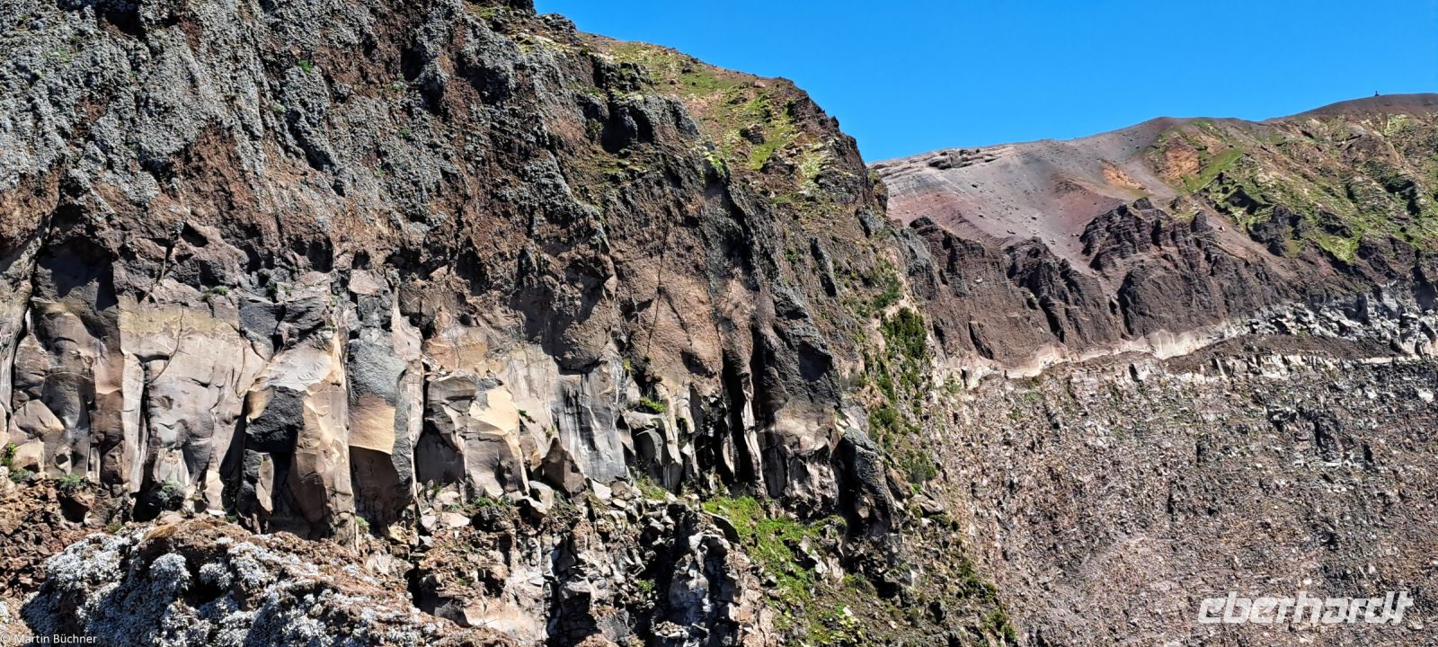 Vulkan Vesuv - ein Stratovulkan - sich abwechselnde Lava-Asche-Schichten &ndash; &copy; Martin Büchner (Eberhardt TRAVEL)