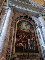 Vatikan (Petersdom - Altar der Verklärung mit einem großen Mosaik der „Verklärung Christi“) &ndash; &copy; Katrin Deutschbein (Eberhardt TRAVEL)