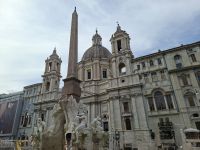 Rom (Piazza Navona - Kirche Sant'Agnese in Agone mit dem Vierströmebrunnen) &ndash; &copy; Katrin Deutschbein (Eberhardt TRAVEL)