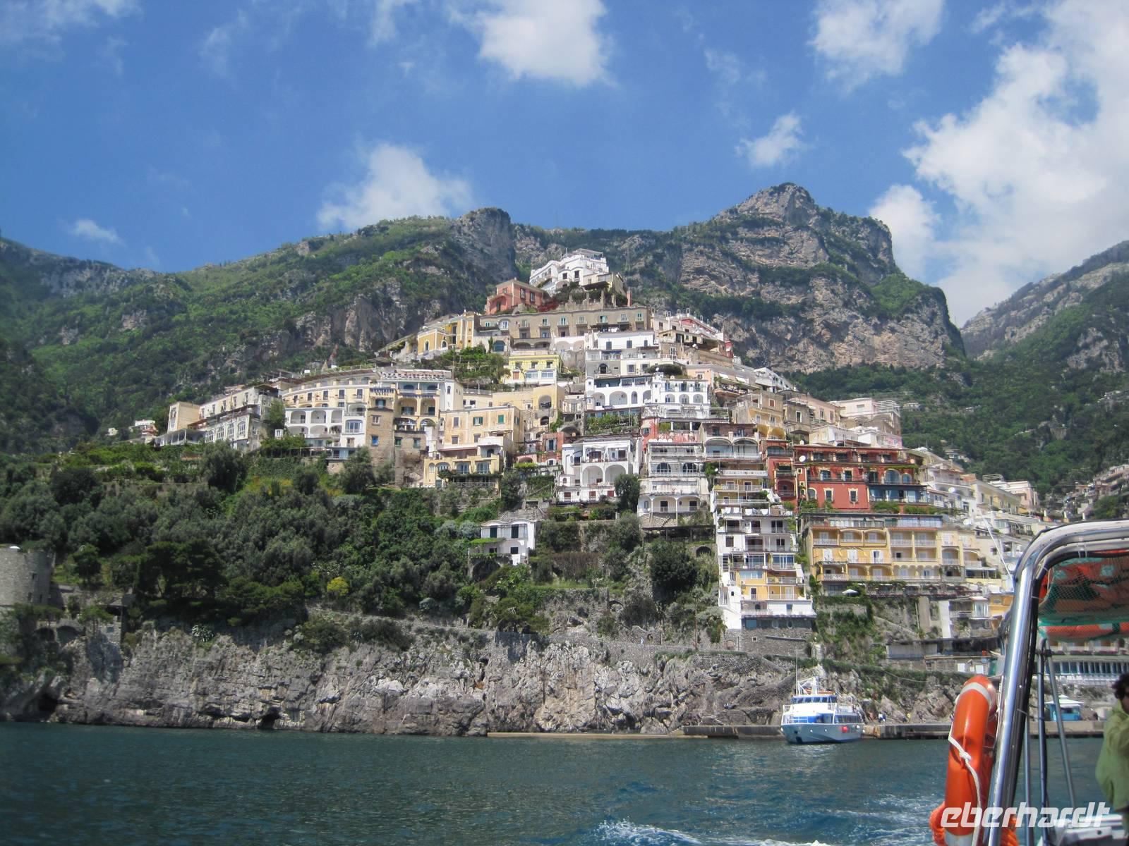 Positano vom Boot &ndash; &copy; Wilfried Briol (Eberhardt TRAVEL)