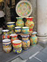 Majolika Vasen in Amalfi &ndash; &copy; Wilfried Briol (Eberhardt TRAVEL)