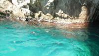 Capri - Blau ...mit Korallen ...(eher Schwämme!) &ndash; &copy; Petra Sauer (Eberhardt TRAVEL)