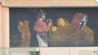 Wandmalerei /Murales in Tinnura  &ndash; &copy; Sandra Rößle (Eberhardt TRAVEL)
