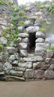 Eingang zum Hauptturm von Santu Antine Nuraghe 