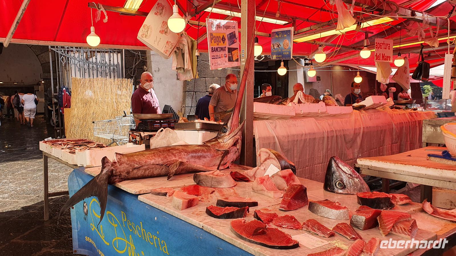Fischmarkt Catania &ndash; &copy; Marlies Thrum (Eberhardt TRAVEL)