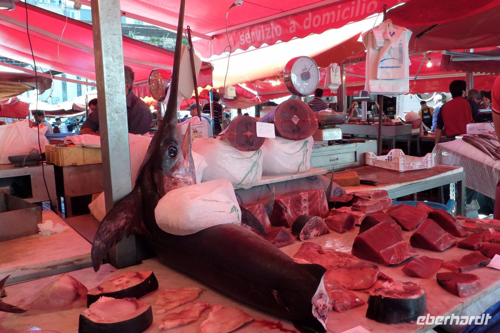 Catania Fischmarkt &ndash; &copy; Petra Sauer (Eberhardt TRAVEL)