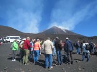 Unsere Gruppe auf Ätna &ndash; &copy; Marieta Beck (Eberhardt TRAVEL)