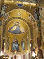 Palermo Capella Palatina - Jesu Christi &ndash; &copy; Marieta Beck (Eberhardt TRAVEL)