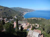 Blick gen Letojanni &ndash; &copy; Petra Sauer (Eberhardt TRAVEL)