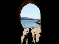  Blick zum Strand