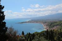 Taormina, Blick vom Teatro Greco &ndash; &copy; Martin Jentzsch (Eberhardt TRAVEL)