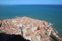 Rocca di Cefalù, Blick auf Cefalù &ndash; &copy; Martin Jentzsch (Eberhardt TRAVEL)