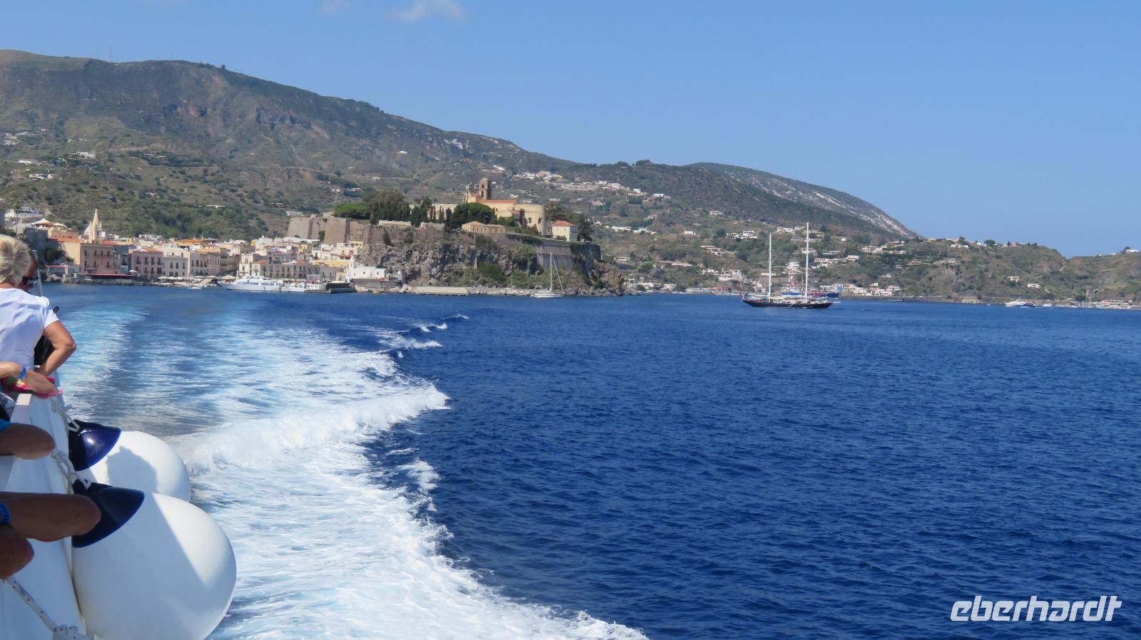 Abschied von Lipari &ndash; &copy; Petra Sauer (Eberhardt TRAVEL)