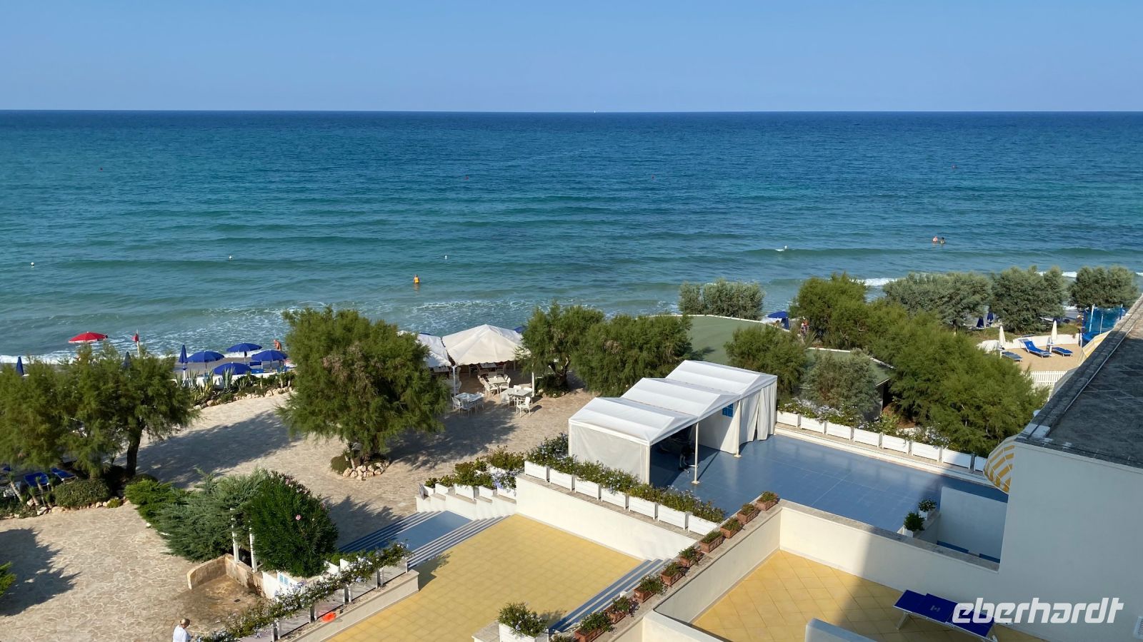 Apulien-Ausblick Hotel Del Levante - Torre Canne.jpeg &ndash; &copy; Kerstin Heintzel (Eberhardt TRAVEL)