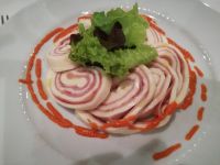 Hotelrestaurant - gefüllter Mozzarella &ndash; &copy; Anne-Katrin Müller (Eberhardt TRAVEL)