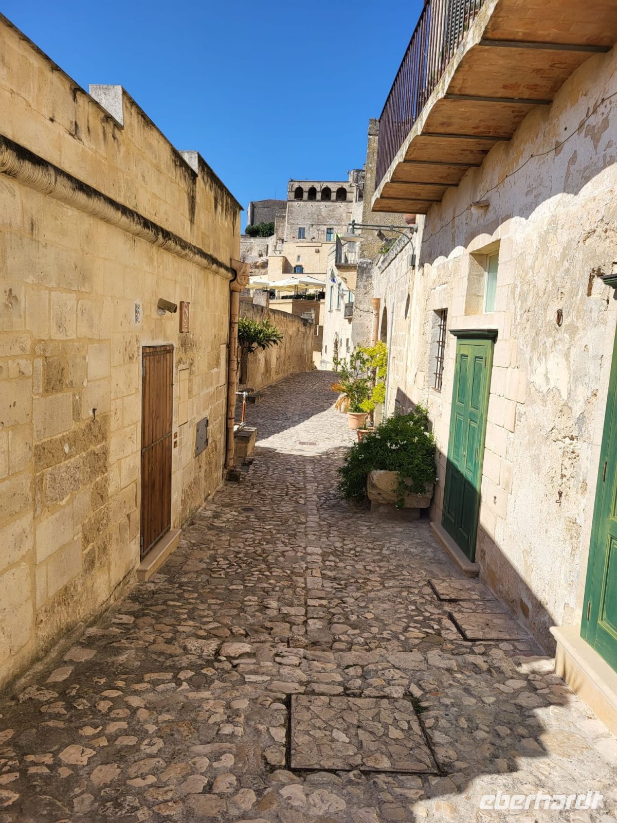 Gasse in Matera &ndash; &copy; Anette Rietz (Eberhardt TRAVEL)