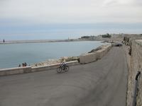 der Hafen von Trani