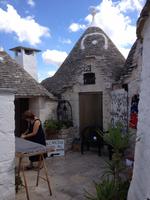 Handarbeiten in Alberobello