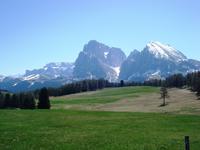 Seiser Alm - Lang und Plattkofel &ndash; &copy; Claudia Bernhardt (Eberhardt TRAVEL)