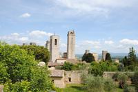 Blick auf die Stadt mit seinen vielen Geschlechtertürmen - San Gimignano