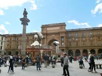 Florenz Piazza Repubblica &ndash; &copy; Ingrid Langer (Eberhardt TRAVEL)