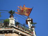 Venedigs Flagge der Serrenissima &ndash; &copy; Heike Heinen (Eberhardt TRAVEL)