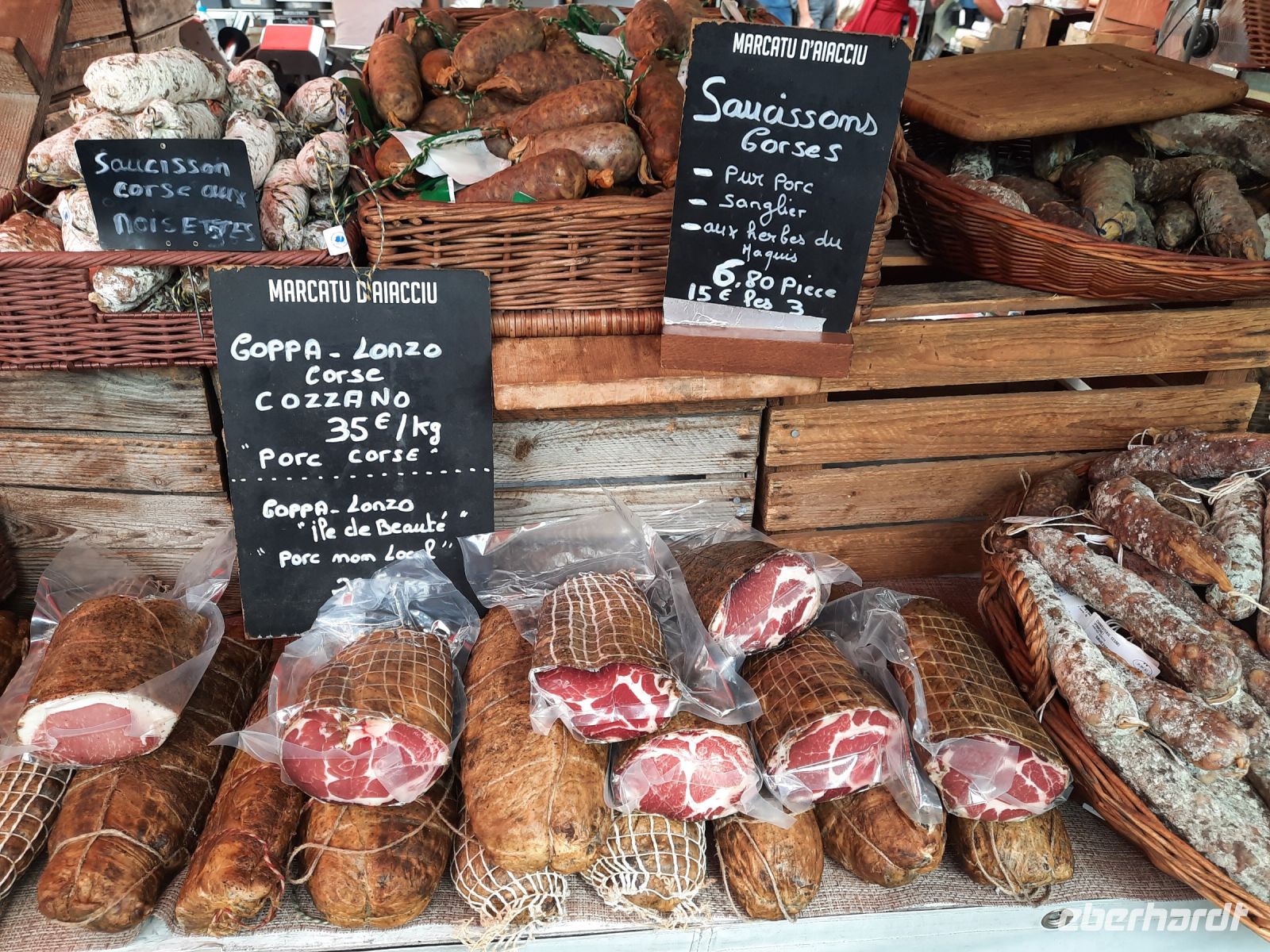 Ajaccio - korsische Spezialitäten vom Markt &ndash; &copy; Katrin Deutschbein (Eberhardt TRAVEL)