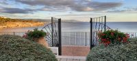 Hotel Punta Negra - Strandeingang  &ndash; &copy; Betina Marinov (Eberhardt TRAVEL)