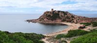 Turm und Bucht von Porticciolo &ndash; &copy; Betina Marinov (Eberhardt TRAVEL)