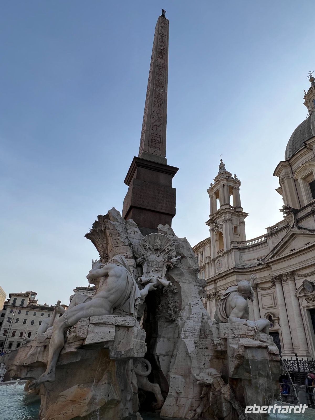 Vierströmebrunnen von Bernini Piazza Navona &ndash; &copy; Philipp Schmitz (Eberhardt TRAVEL)