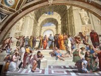 Stanzen des Raffael - hier Die Schule von Athen &ndash; &copy; Philipp Schmitz (Eberhardt TRAVEL)